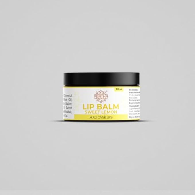 PRATHA LIP BALM SWEET LEMON LIP CARE | NATURAL LIP BUTTER - Image 1